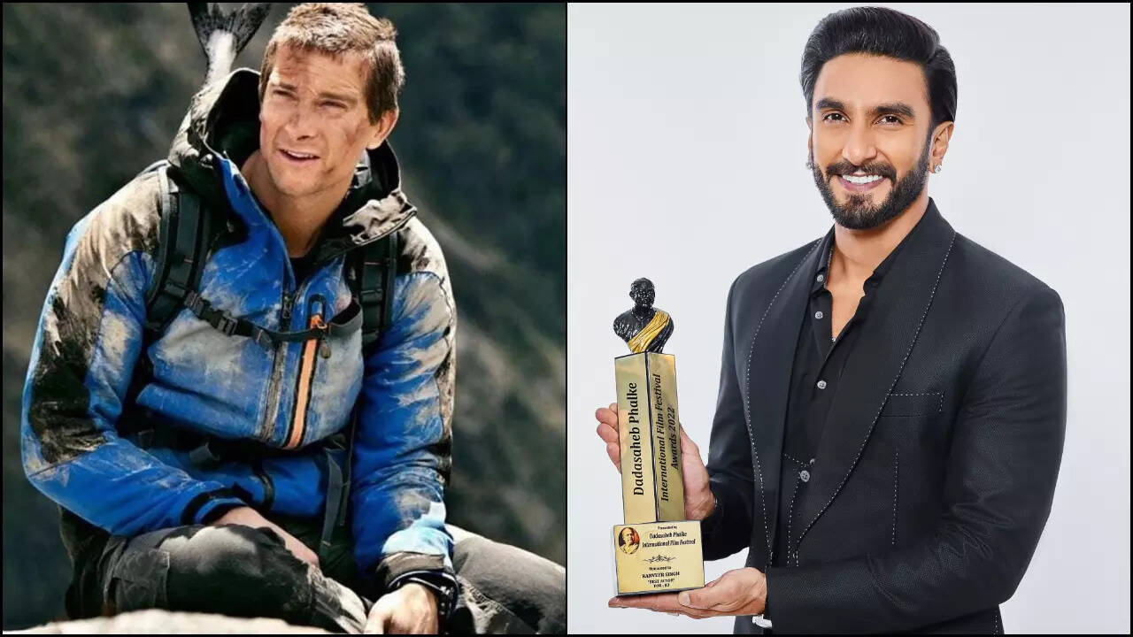 Bear Grylls congratulates Ranveer Singh