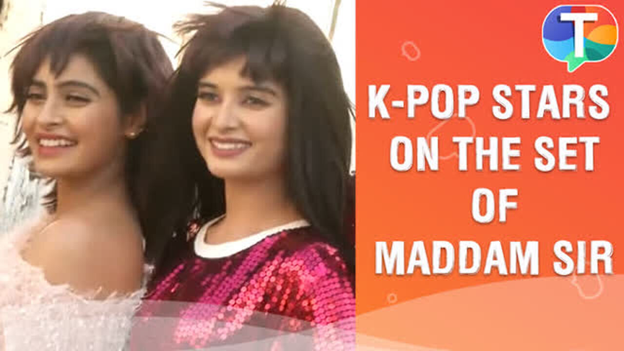 K-Pop stars visit the sets of Maddam Sir | Zoom TV