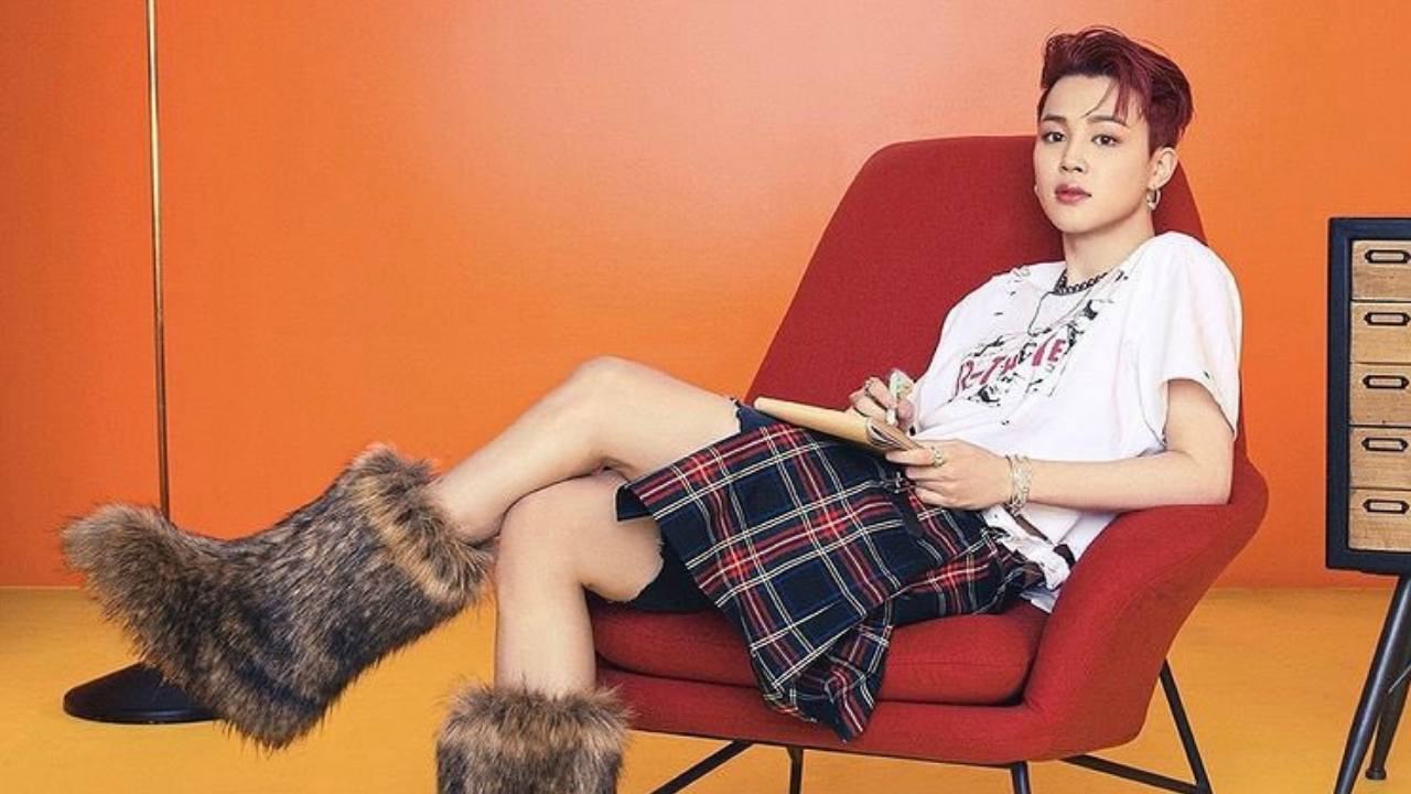 BTS' Jimin sporting gender-neutral clothing