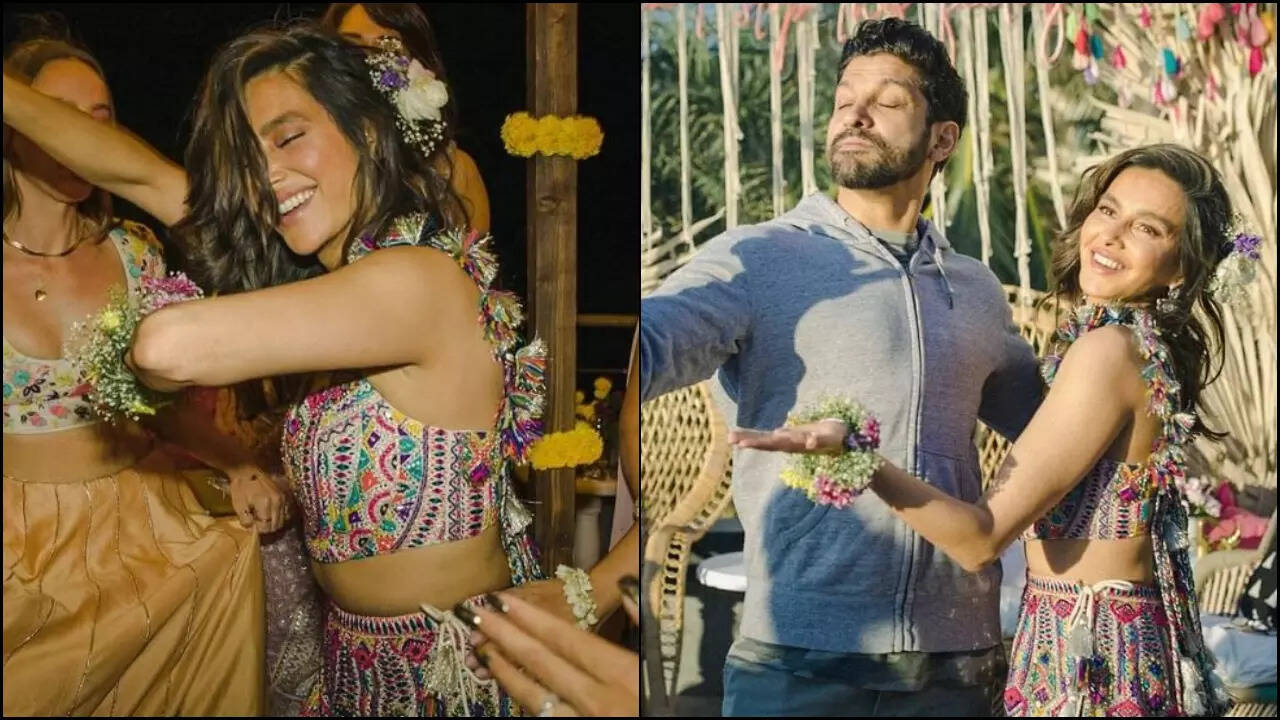 Farhan Akhtar-Shibani Dandekar Mehndi