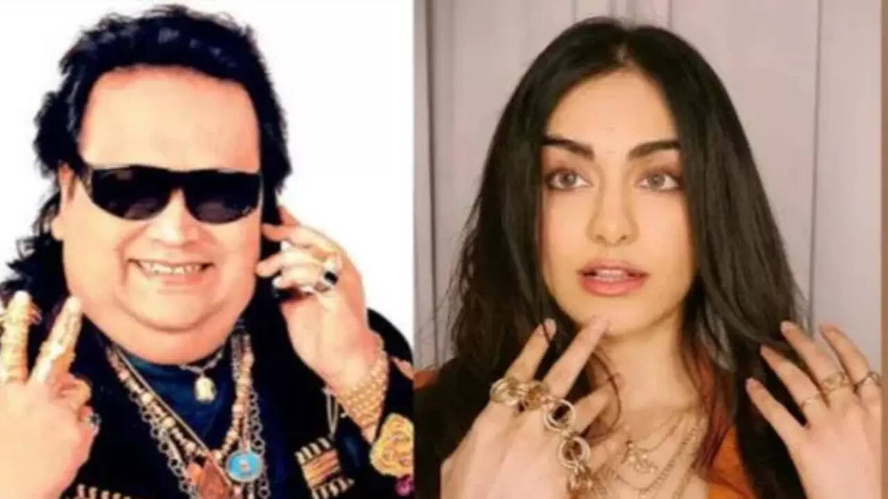 Adah Sharma's Bappi Lahiri post