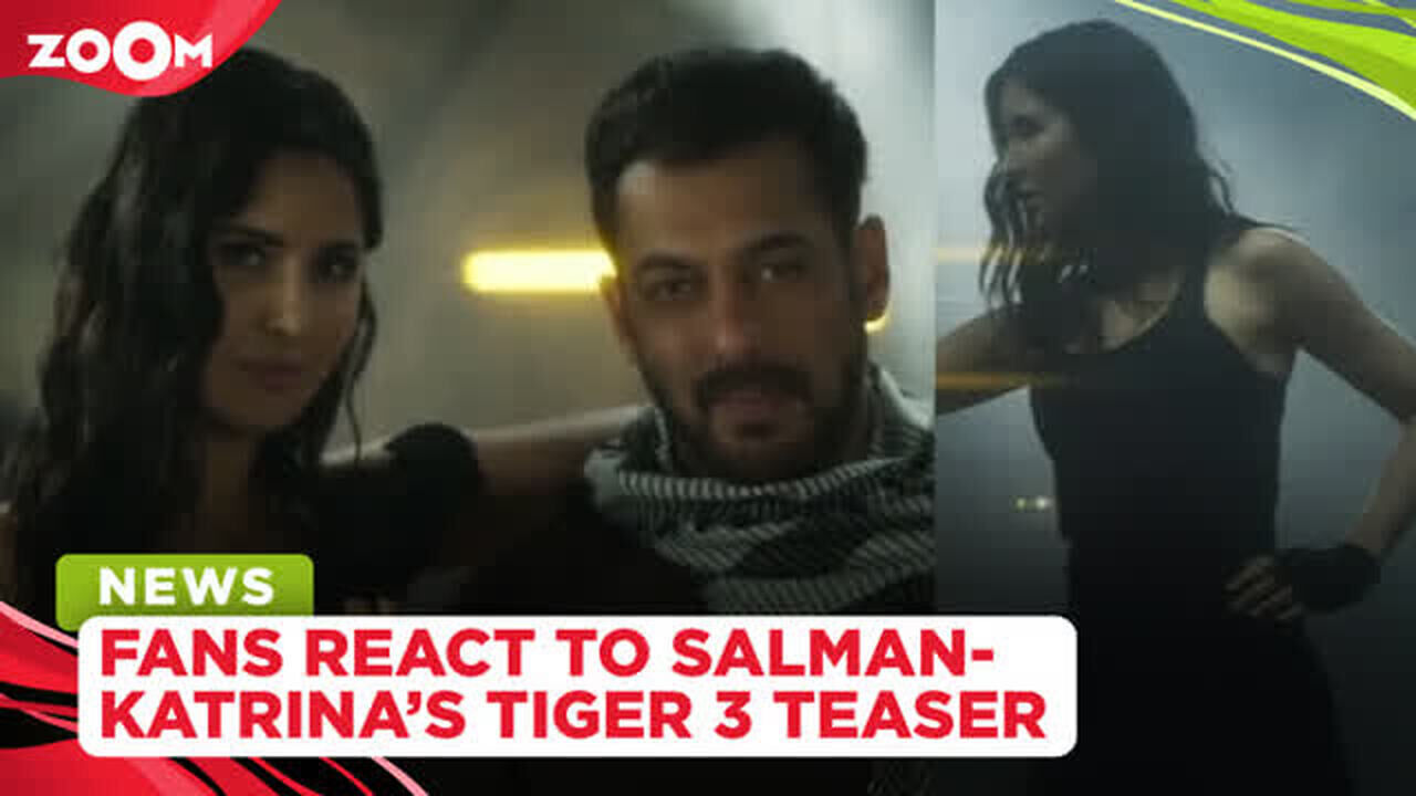 Tiger 3 Teaser: Salman Khan and Katrina Kaif starrer film to release in ...