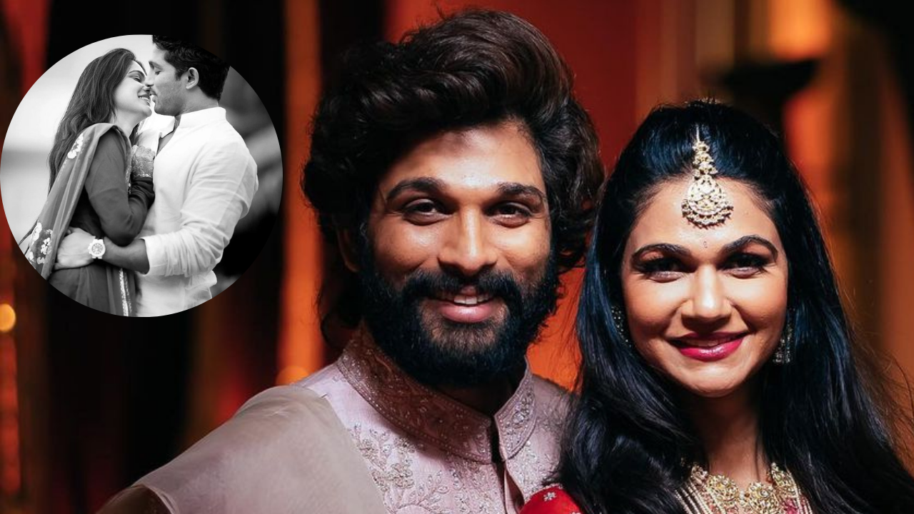 Allu Arjun's romantic photos with wife Sneha are too cute to be missed