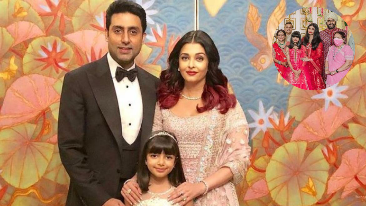 Aishwarya Rai, Abhishek Bachchan's daughter Aaradhya looks all grown up in unseen pics from Tina Ambani's son's wedding