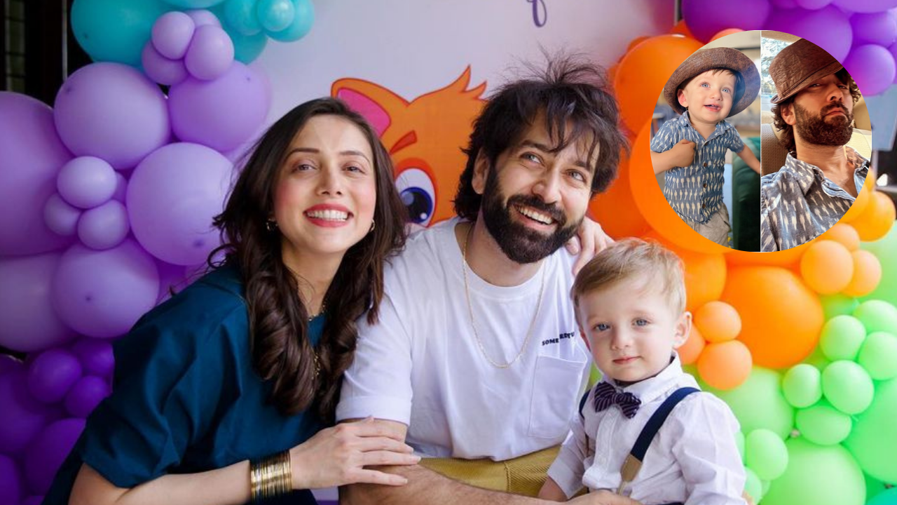 Nakuul Mehta's son Sufi twins with his father in latest pic; netizens call them, 'cutest father-son duo'