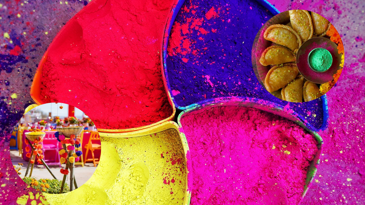 Holi decoration ideas