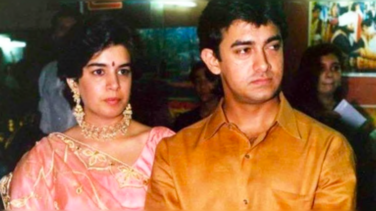 Aamir Khan and Reena Dutta