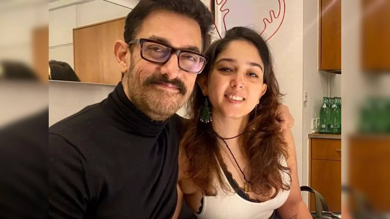 Aamir Khan with Ira