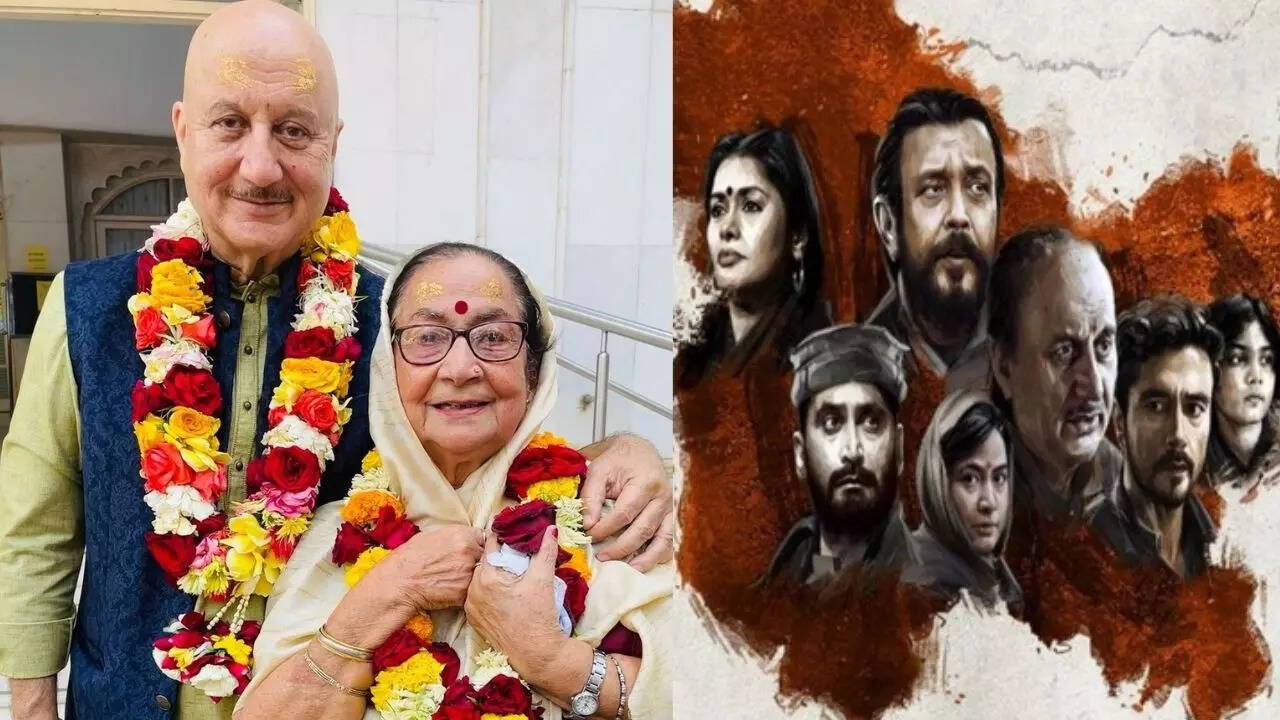 Anupam Kher's mother's reaction to The Kashmir Files