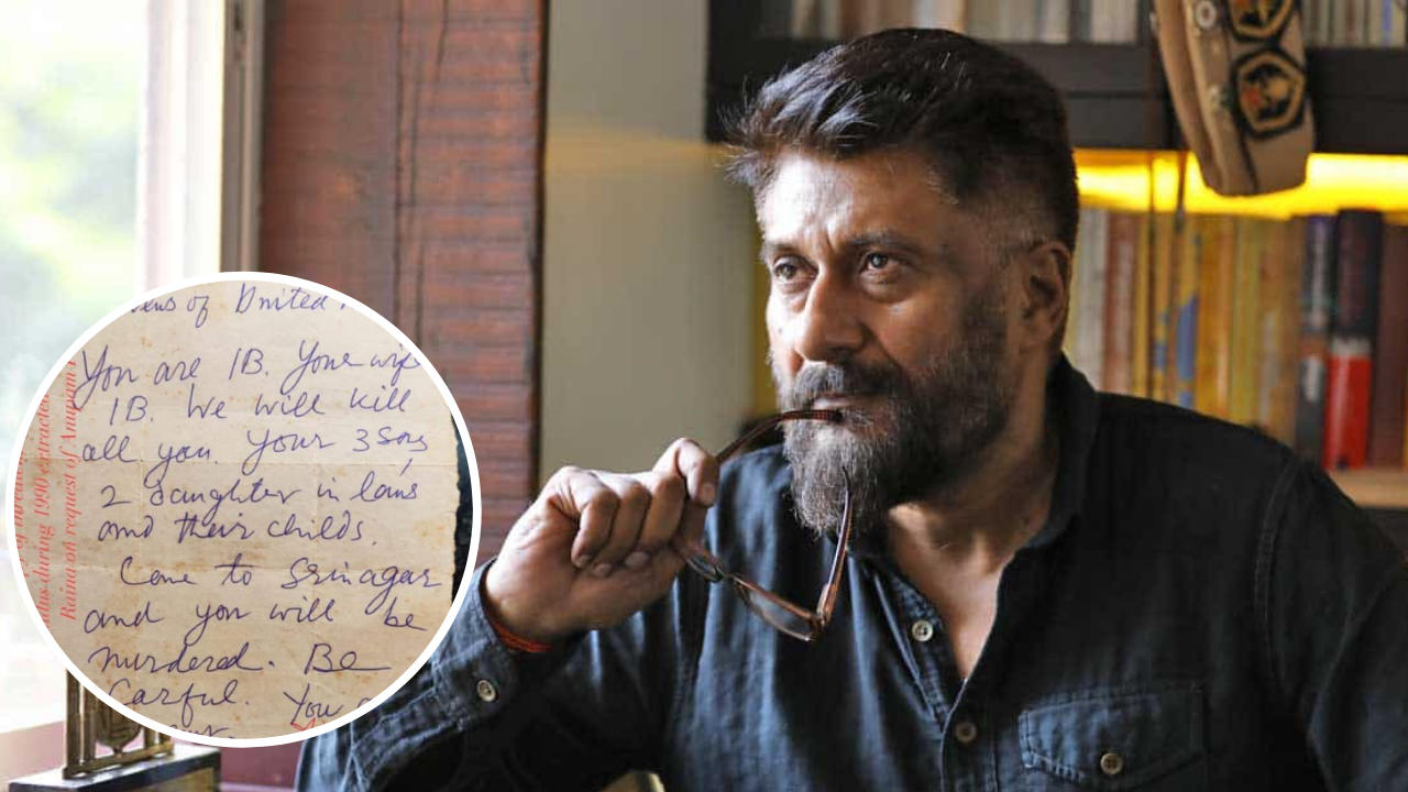 Vivek Agnihotri shares threatening letter issued to Kashmiri Hindus