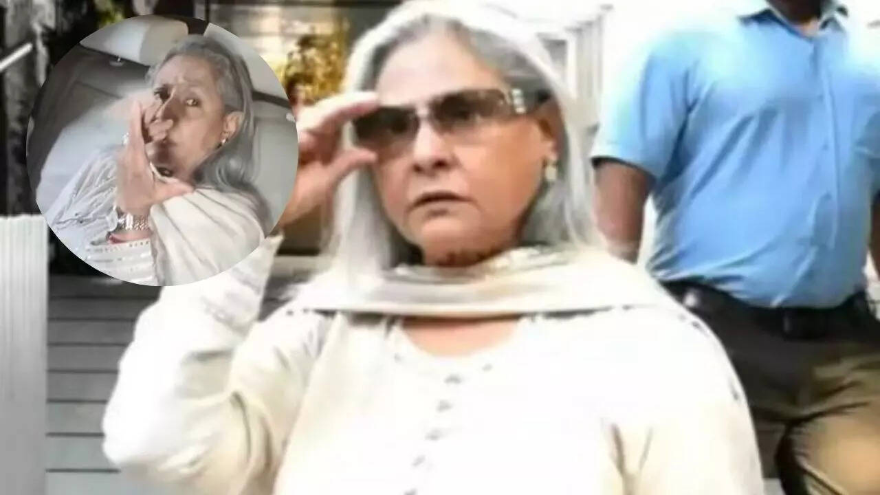 Jaya Bachchan gets angry at paparazzi