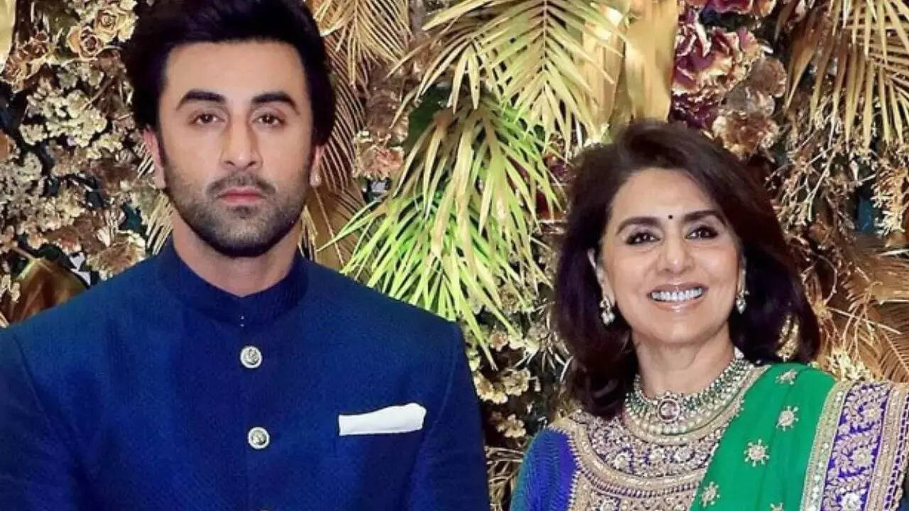 Neetu Kapoor Ranbir Kapoor.