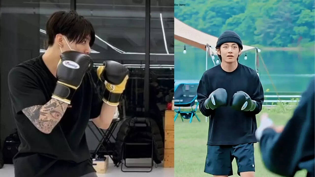 Jungkook vs V boxing match