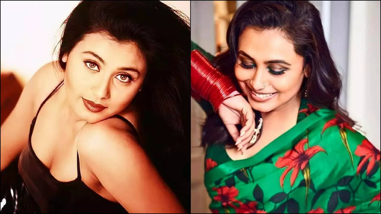 Rani Mukerji then and now