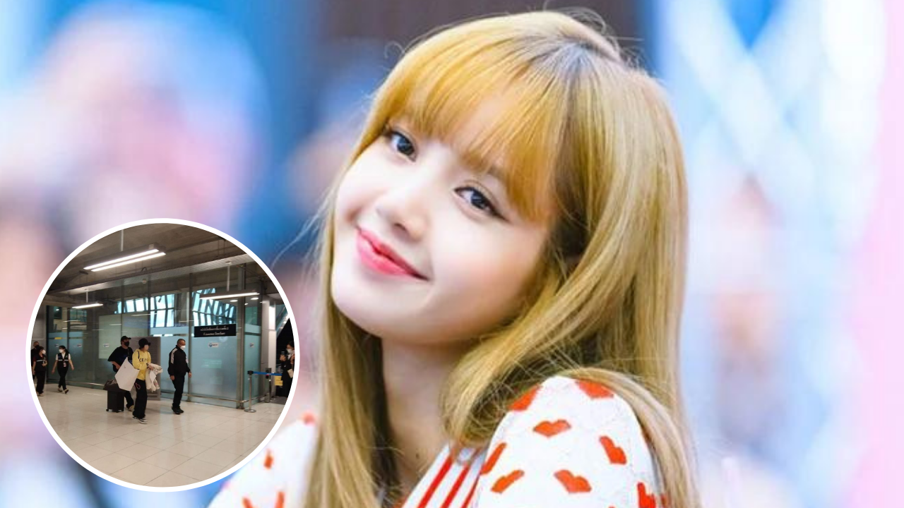 Blackpink's Lisa arrives in Thailand