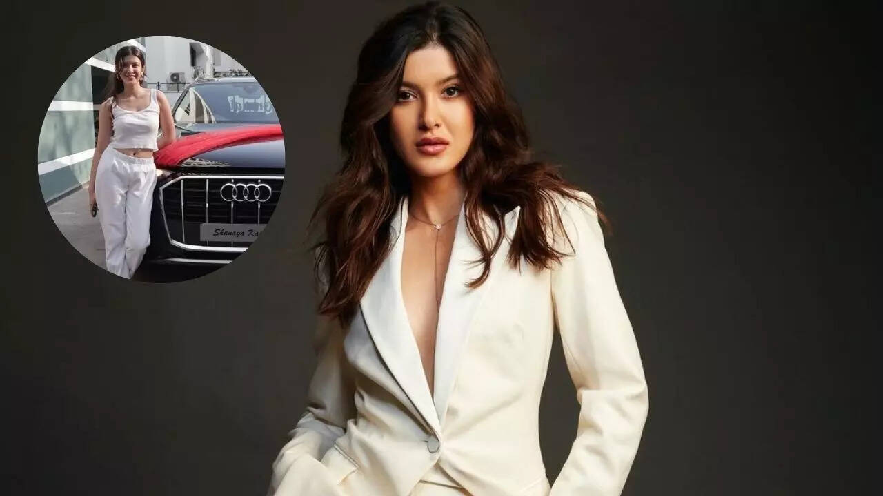 Shanaya Kapoor buys swanky car