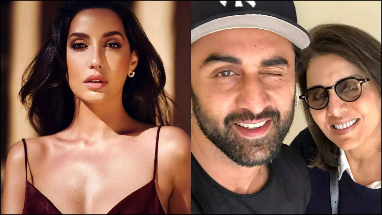 Nora Fatehi sets screens on fire as she dances to Tip Tip Barsa Pani, Neetu Kapoor shakes a leg on son Ranbir’s song