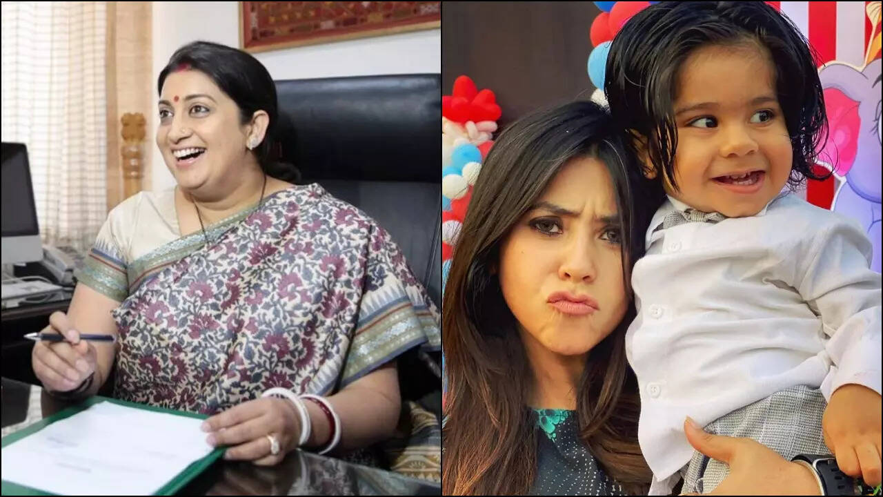 Ekta Kapoor wishes Smriti Irani on birthday with cute note