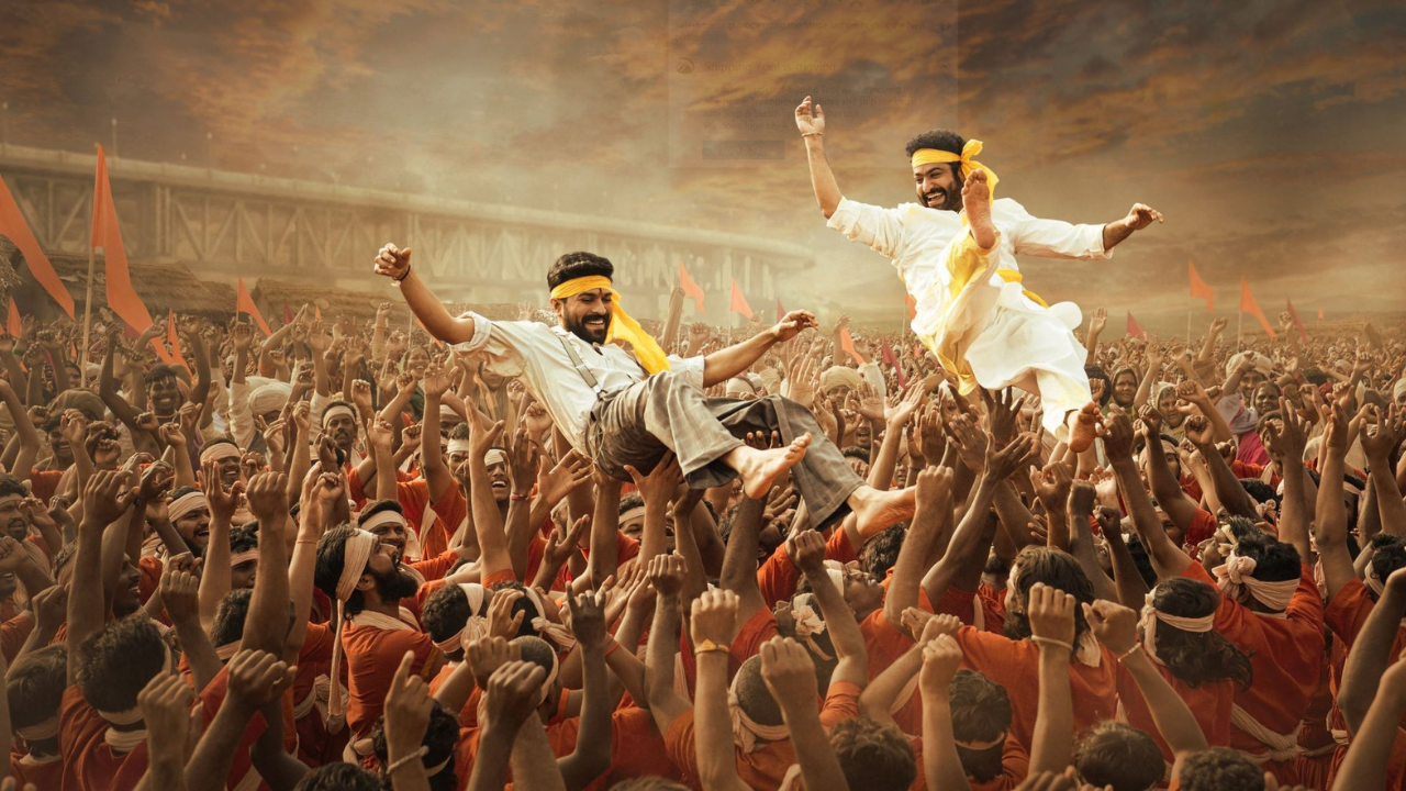 RRR starring Ram Charan and Jr NTR is releasing on March 25