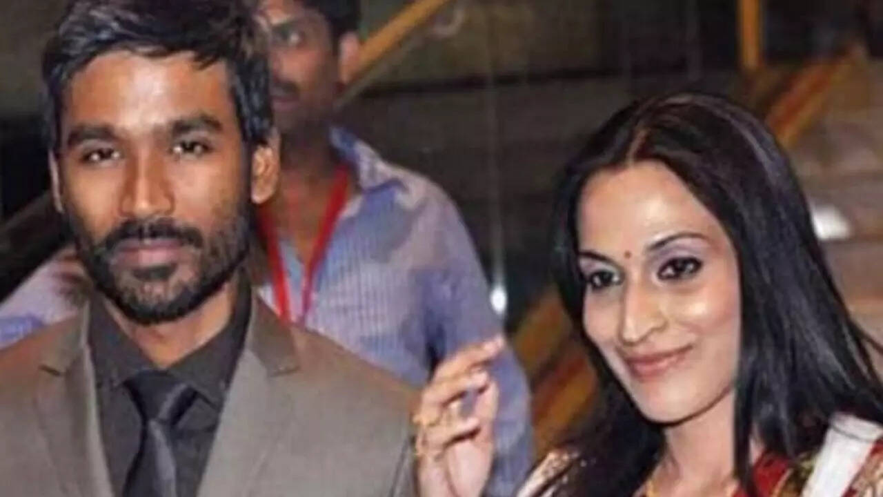 Dhanush and Aishwaryaa