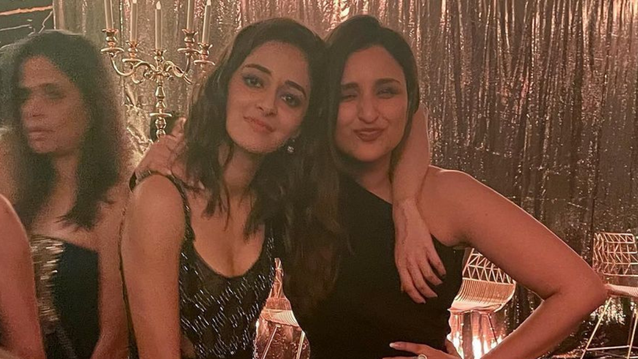 Parineeti Chopra with Ananya Panday