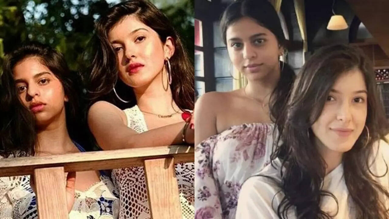 Suhana Khan and Shanaya Kapoor