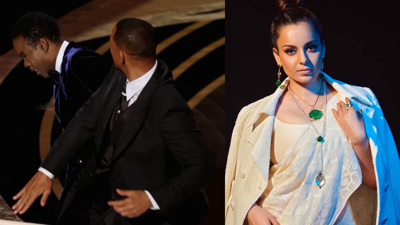 Kangana Ranaut has hailed Will Smith slapping Chris Rock