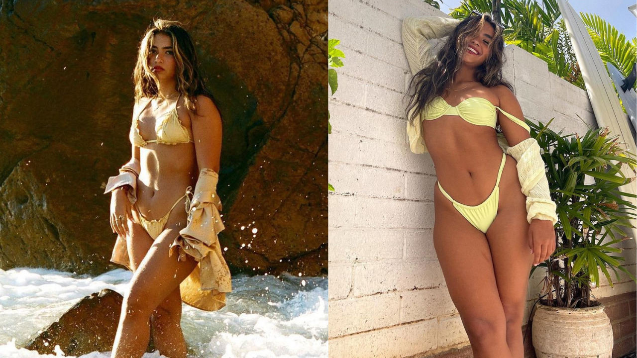Sienna Mae Gomez hot photos Bikini looks of this TikTok sensation will