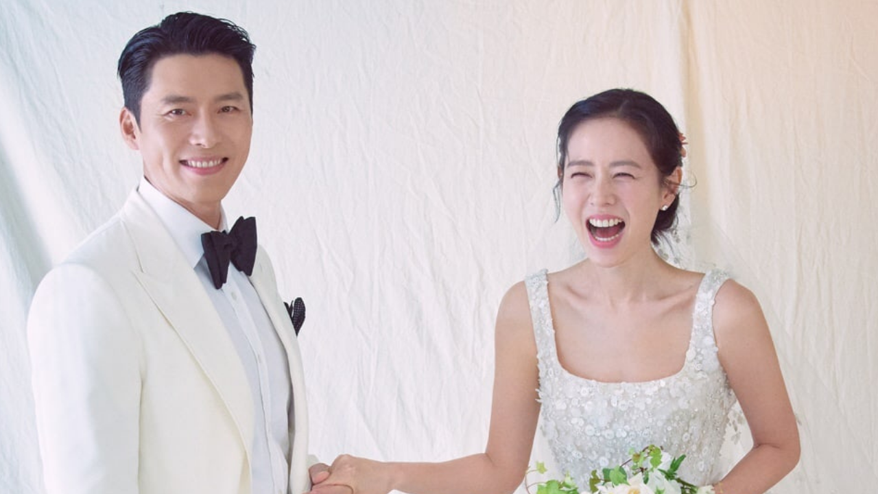 Son Ye Jin and Hyun Bin wedding photos