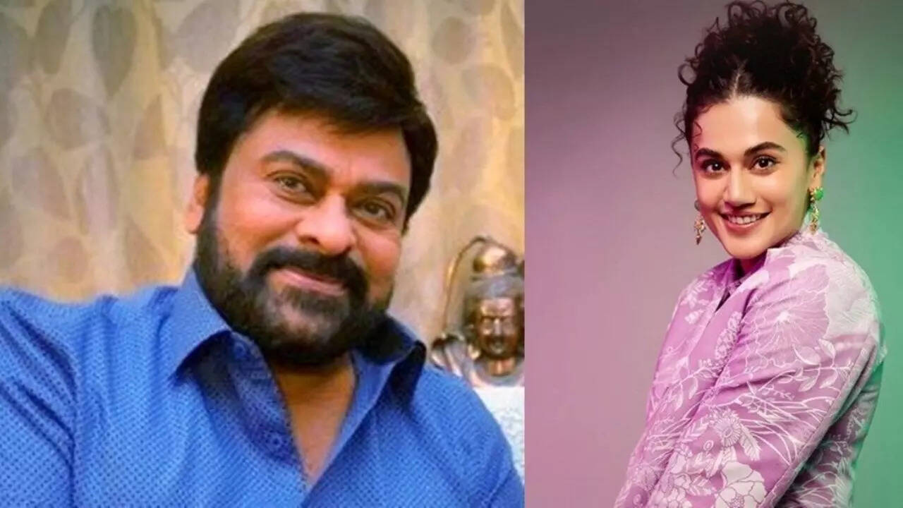 Chiranjeevi and Taapsee Pannu