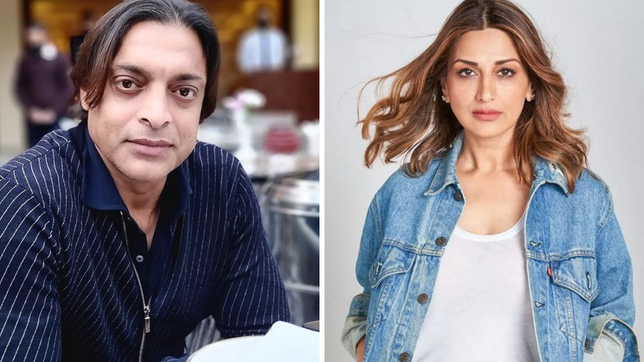 Shoaib Akhtar Sonali Bendre