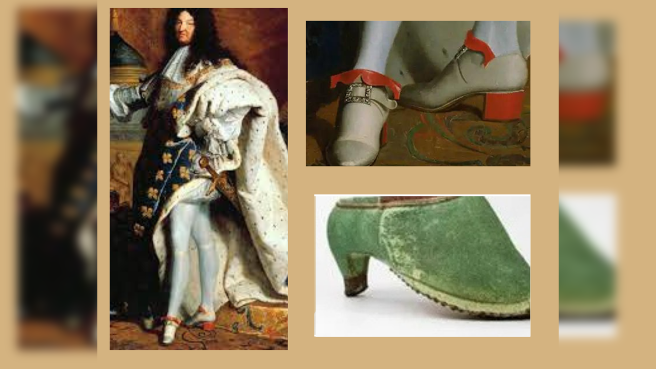 High heels were first worn by men in Persia during the 10th century