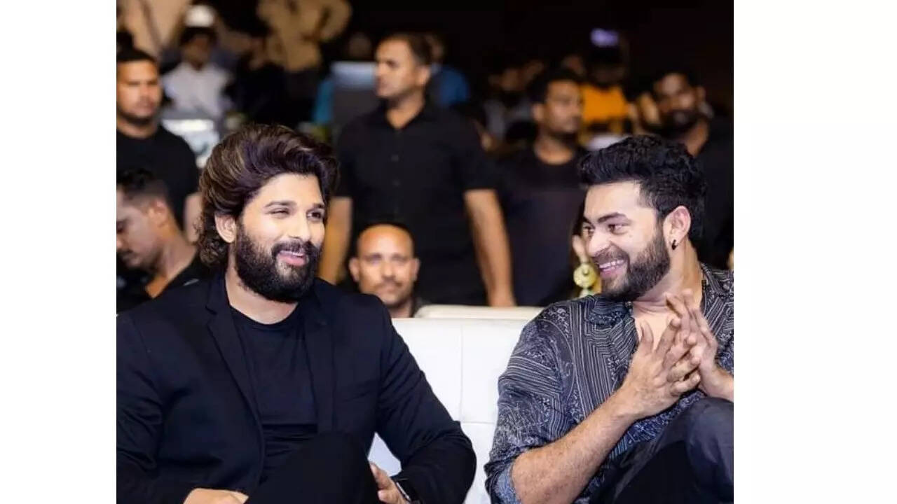 Allu Arjun and Varun Tej