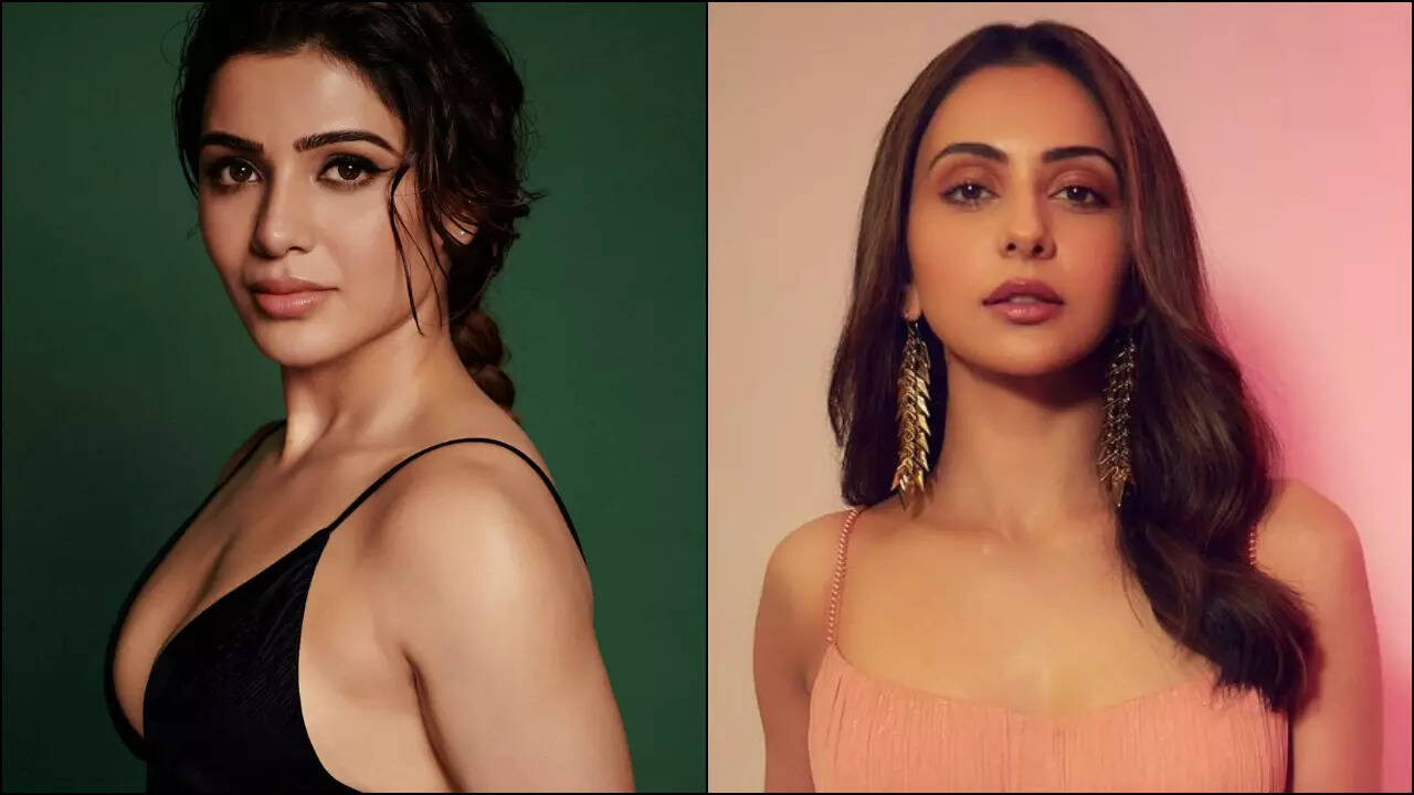 Samantha Ruth Prabhu has the cutest reaction as Rakul Preet Singh calls her the 'best'