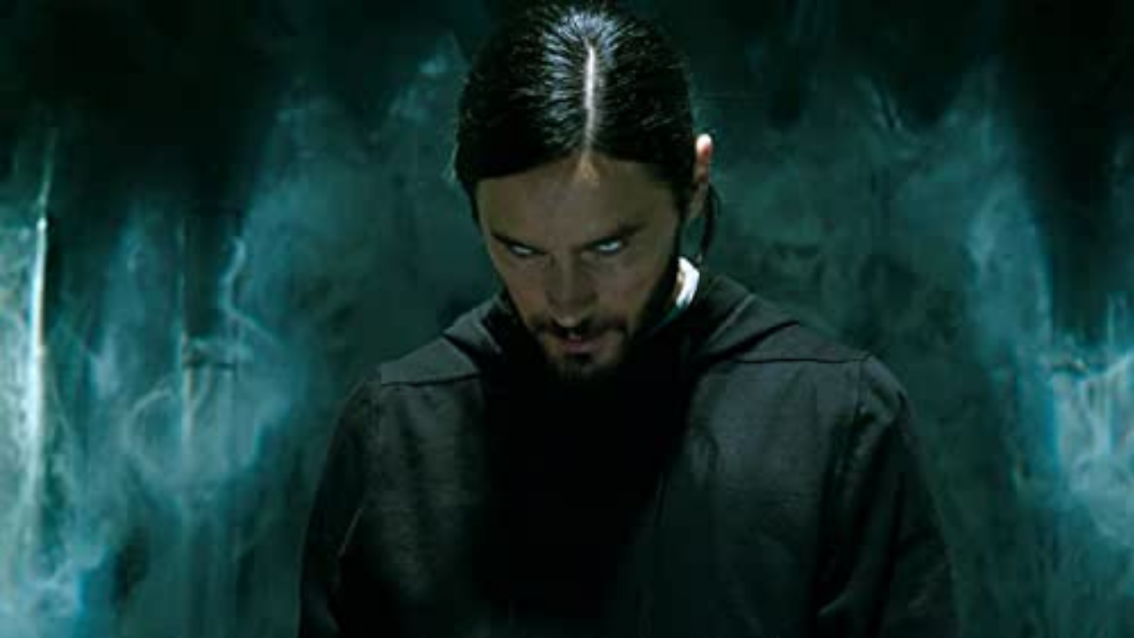 Jared Leto plays the titular character in Morbius