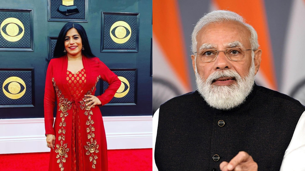 PM Modi congratulated Falu Shah on her big win at Grammys 2022