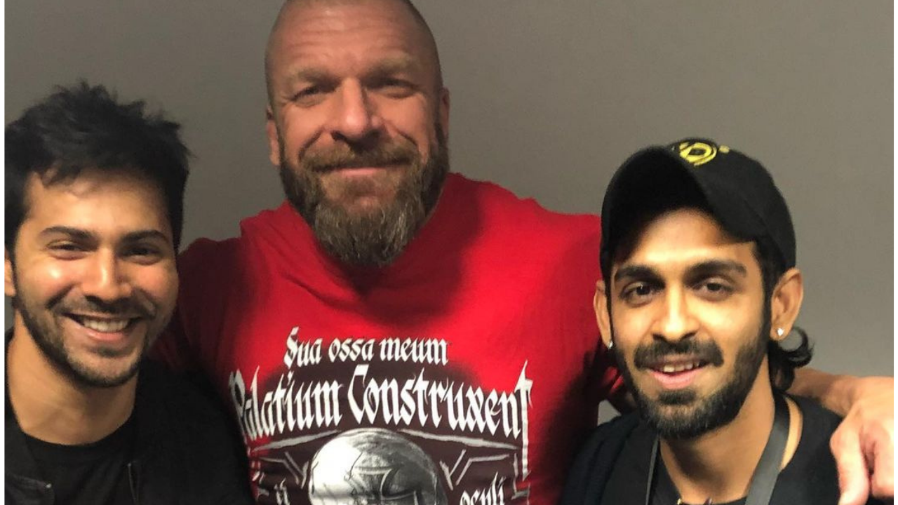 Varun Dhawan had once met Triple H