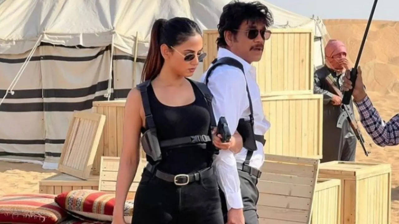 Nagarjuna, Sonal Chauhan shoot for intense action scenes