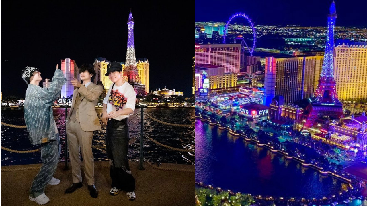 BTS turns the city of Las Vegas purple