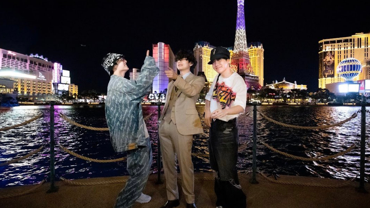 BTS trio J-Hope, Jungkook and V live it up in Vegas