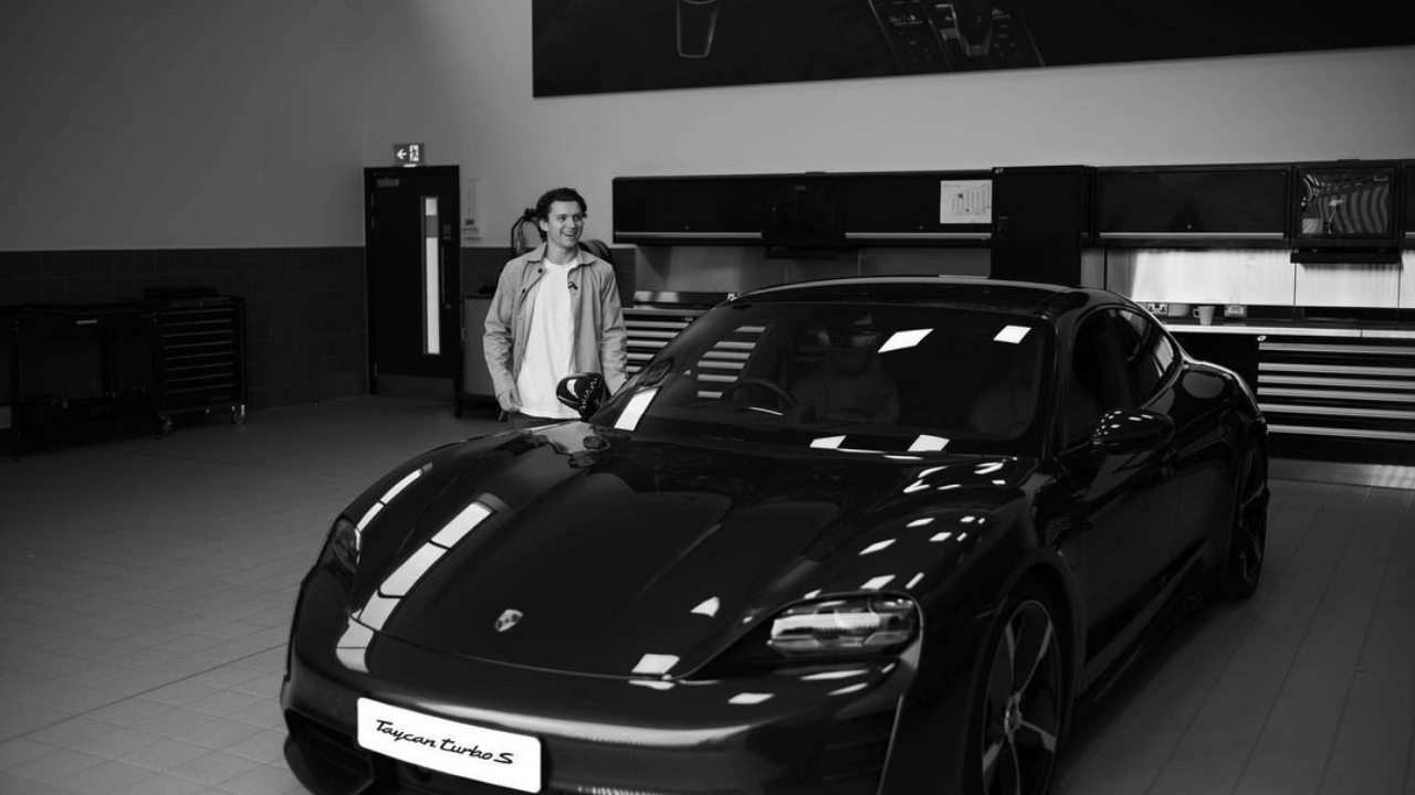 Tom Holland buys Porsche Taycan Turbo S