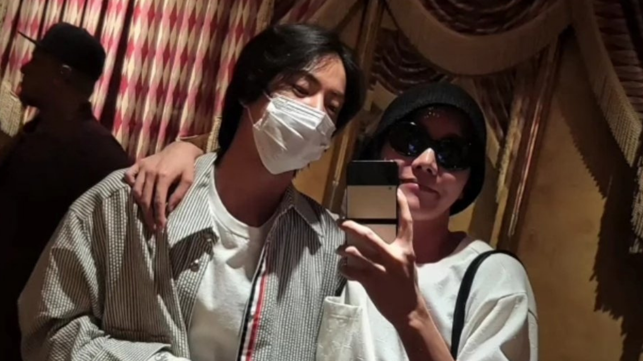 BTS' Jin and J-Hope enjoy downtime in Vegas