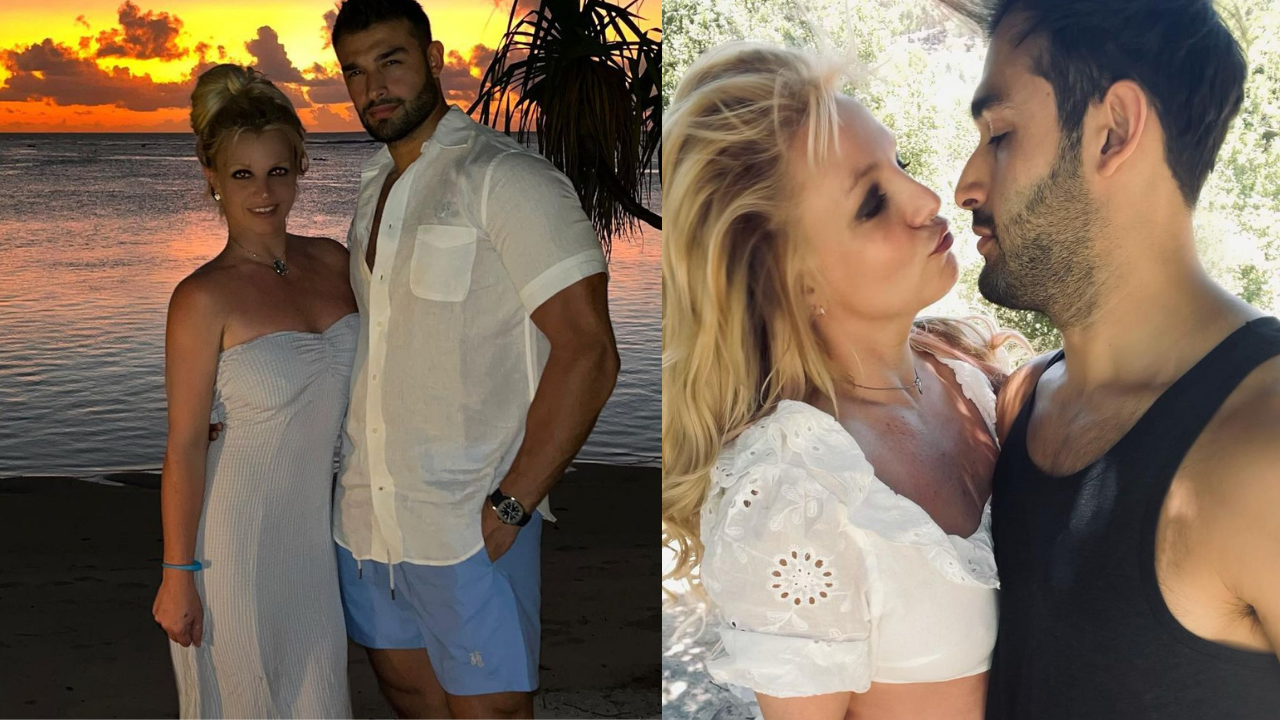 Britney Spears and Sam Asghari