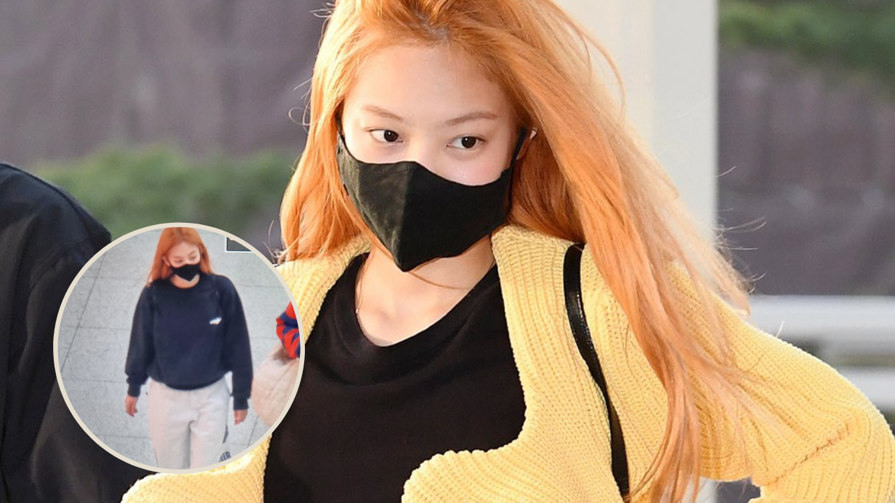 Blackpink's Jennie changes into a comfy outfit