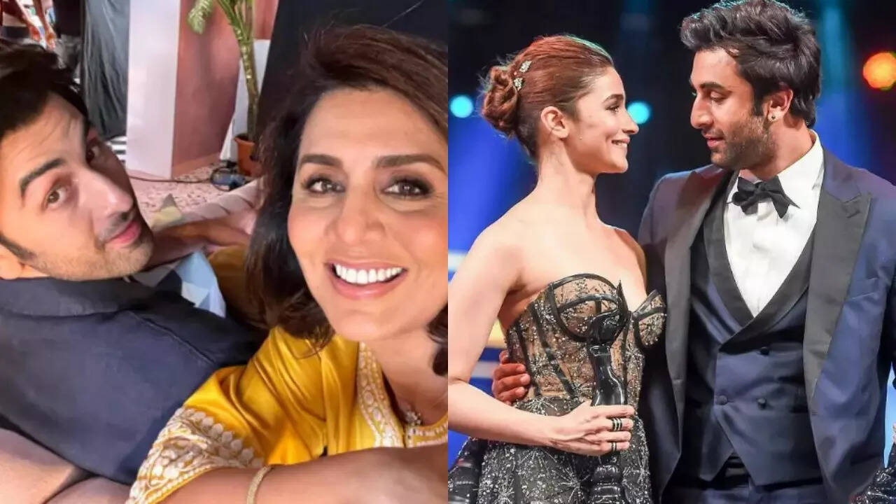 Ranbir Kapoor, Neetu Kapoor, Alia Bhatt