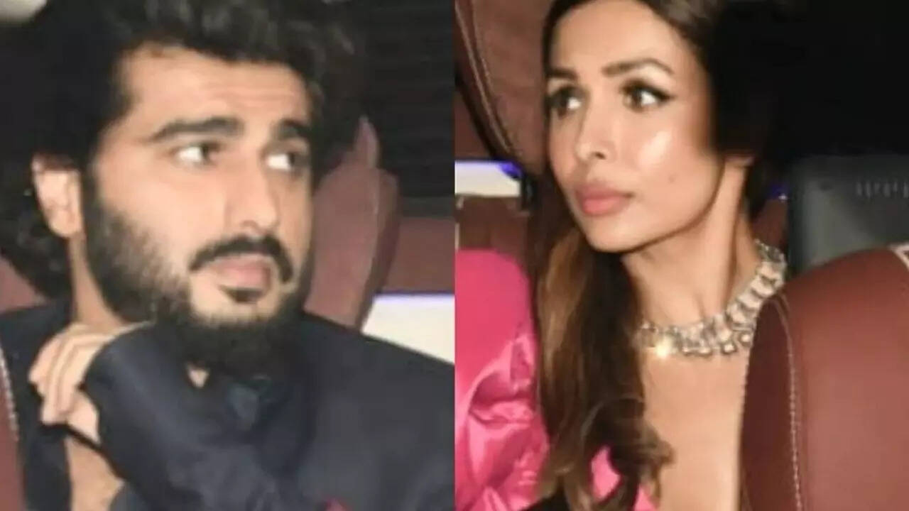 Malaika-Arjun arrive at Alia-Ranbir's wedding reception