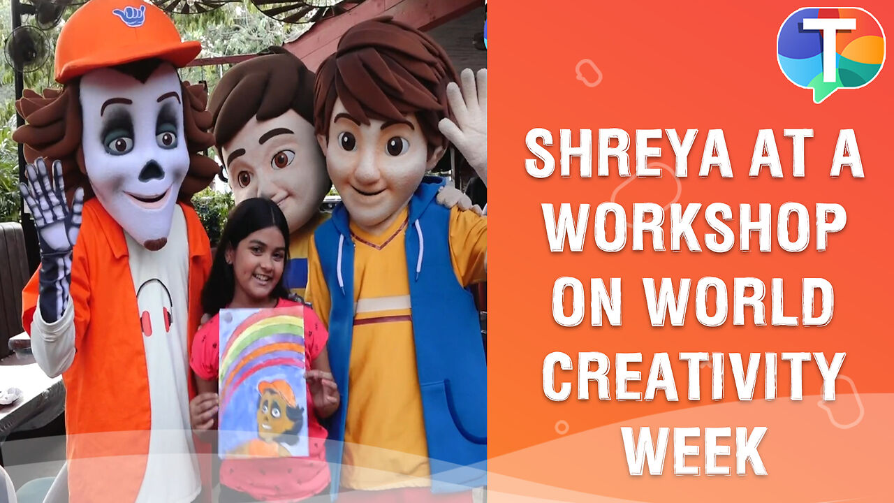 Shreya Patel shows her CREATIVE side on world creativity and innovation ...
