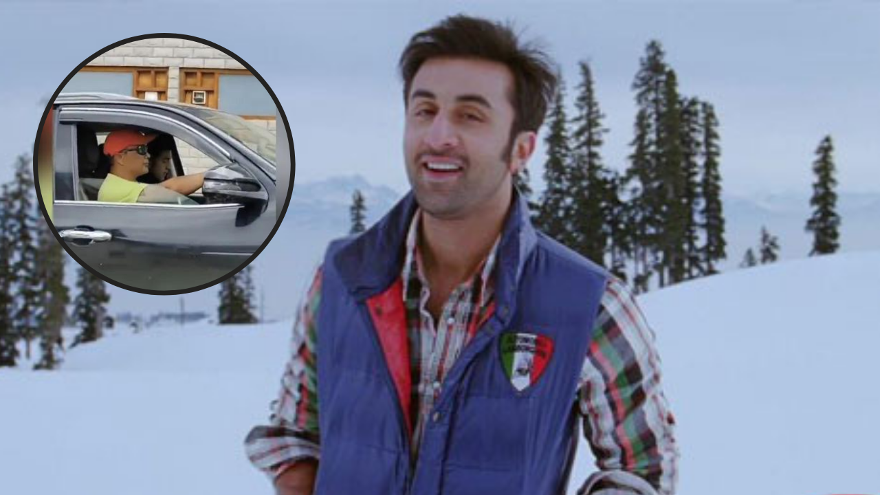 Ranbir Kapoor spotted in Manali