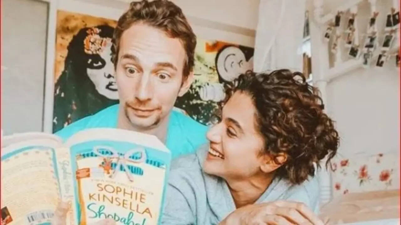 Taapsee Pannu's BF Mathias Boe has the sweetest reaction to Shabaash Mithu poster, actress' will leave you in splits