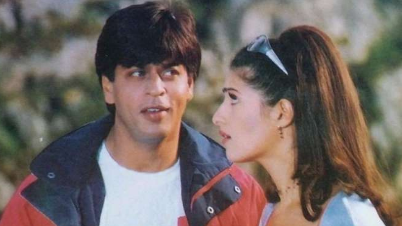 Twinkle Khanna with Shah Rukh Khan